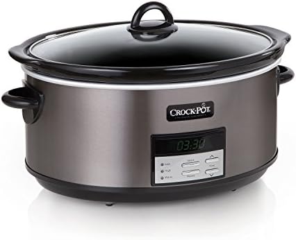 Crock-Pot 8 Quart Programmable Slow Cooker with Auto Warm S28X