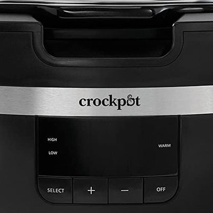 Crock-Pot Thermoshield 6 Quart Slow Cooker with Carry Handles S12M