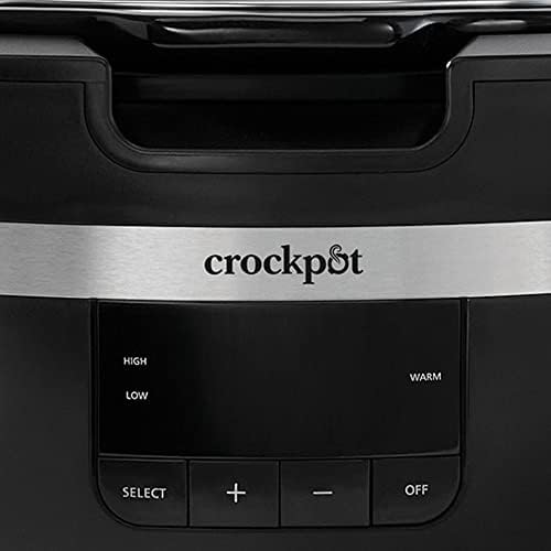 Crock-Pot Thermoshield 6 Quart Slow Cooker with Carry Handles S12M