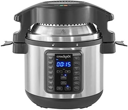 Crock-Pot Express Crisp 8 Quart 10-in-1 Pressure Cooker S06G