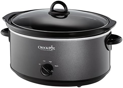 Crock-Pot 7 Quart Slow Cooker – Charcoal S09M