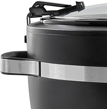 Crock-Pot Thermoshield 6 Quart Slow Cooker with Carry Handles S12M