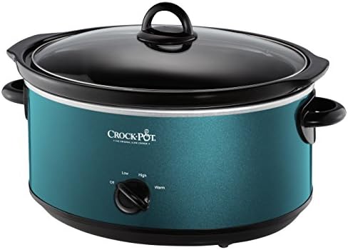 Crock-Pot 7 Quart Manual Slow Cooker – Turquoise S25V