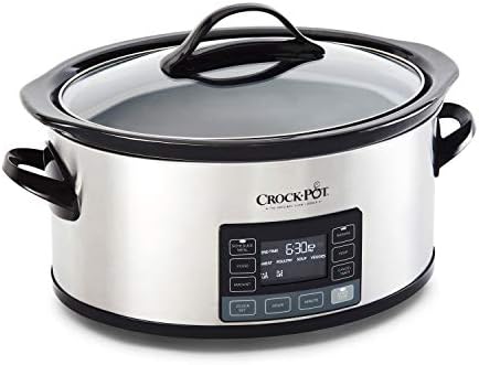 Crock-Pot MyTime 6 Quart Programmable Slow Cooker S08V