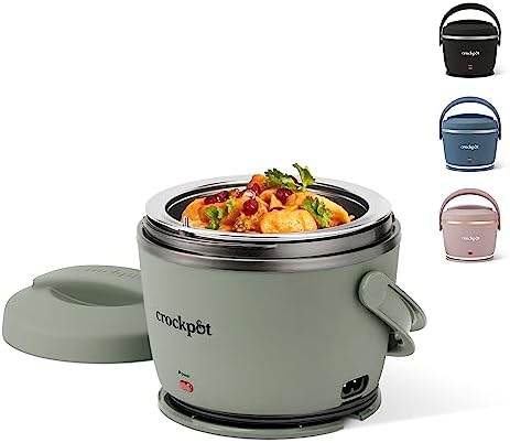 Crock-Pot Portable Electric Lunch Box Food Warmer – Green S21S