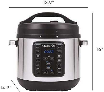 Crock-Pot 8 Quart Express Crock Multi-Use Pressure Cooker S05A