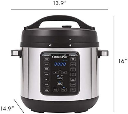 Crock-Pot 8 Quart Express Crock Multi-Use Pressure Cooker S05A