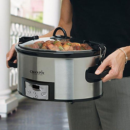 Crock-Pot Cook & Carry 6 Quart Programmable Slow Cooker S15K