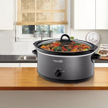 Crock-Pot 7 Quart Slow Cooker – Charcoal S09M