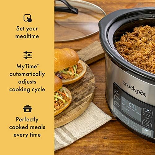 Crock-Pot MyTime 6 Quart Programmable Slow Cooker S08V
