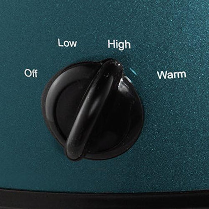 Crock-Pot 7 Quart Manual Slow Cooker – Turquoise S25V