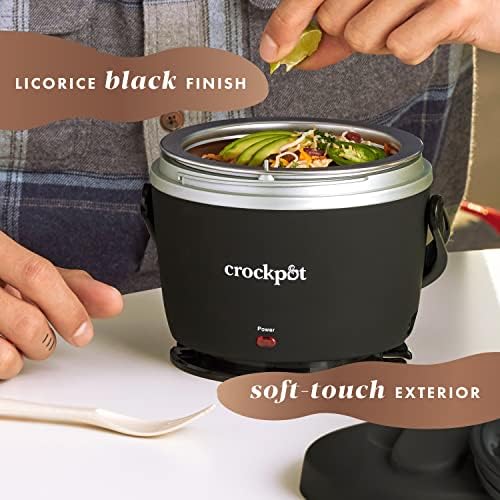 Crock-Pot Electric Lunch Box Food Warmer 20oz – Black S26D