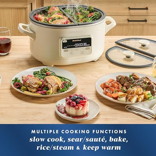 Crock-Pot MultiMeal Multicooker with Programmable Slow Cooker S16F