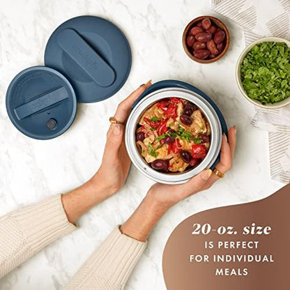 Crock-Pot Electric Lunch Box Food Warmer 20oz – Faded Blue S22J