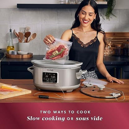 Crock-Pot 7 Quart Programmable Cook & Carry Slow Cooker S19L