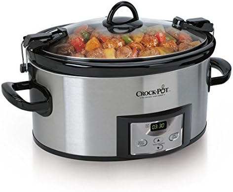 Crock-Pot Cook & Carry 6 Quart Programmable Slow Cooker S15K