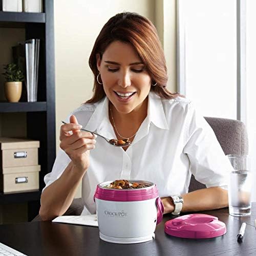 Crock-Pot Lunch Crock Portable Food Warmer 20oz – Pink S03G