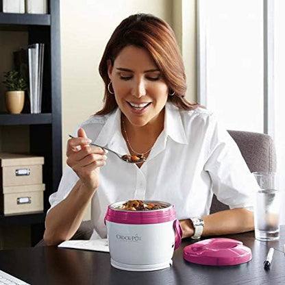 Crock-Pot Lunch Crock Portable Food Warmer 20oz – Pink S03G