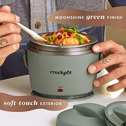 Crock-Pot Portable Electric Lunch Box Food Warmer – Green S21S