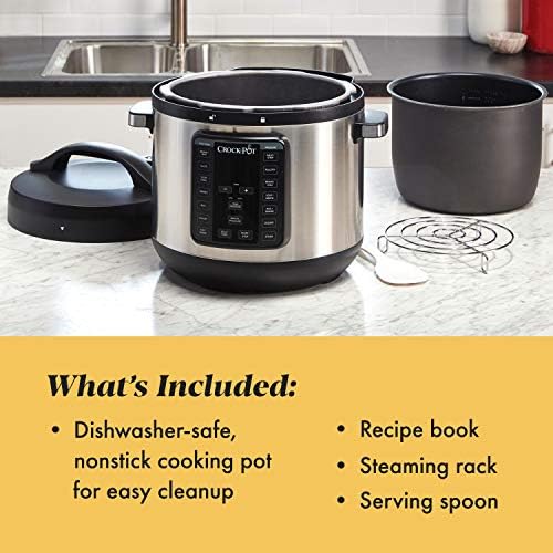 Crock-Pot 8 Quart Express Crock Multi-Use Pressure Cooker S05A