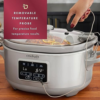 Crock-Pot 7 Quart Programmable Cook & Carry Slow Cooker S19L