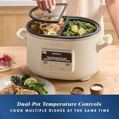 Crock-Pot MultiMeal Multicooker with Programmable Slow Cooker S16F