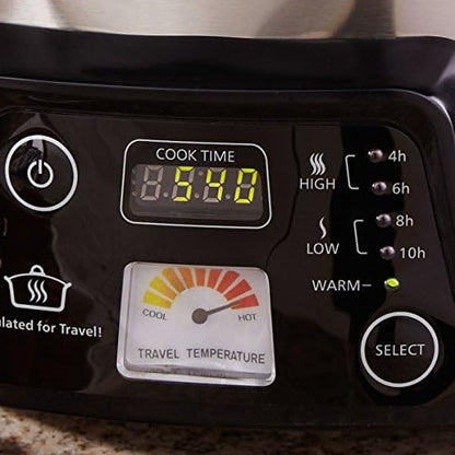 Crock-Pot Cook & Carry 6 Quart Programmable Slow Cooker S15K