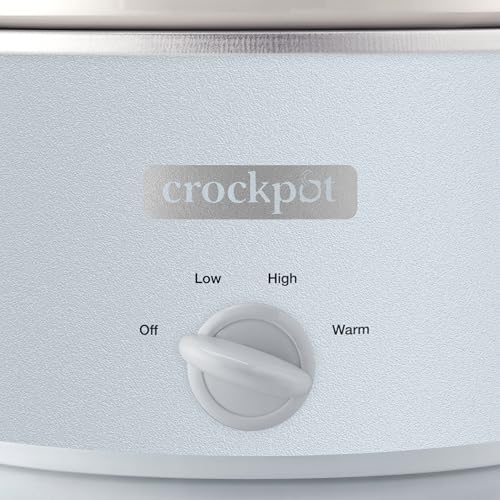 Crock-Pot 4.5 Quart Manual Slow Cooker – Macaroon Blue S17A