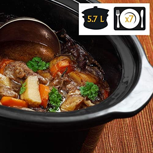 Crock-Pot Cook & Carry 6 Quart Portable Slow Cooker S07H