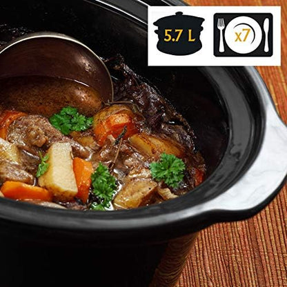 Crock-Pot Cook & Carry 6 Quart Portable Slow Cooker S07H