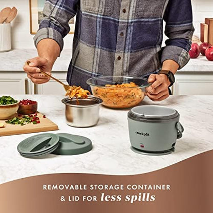 Crock-Pot Portable Electric Lunch Box Food Warmer – Green S21S
