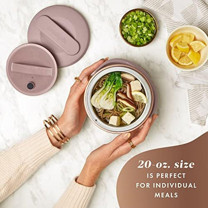 Crock-Pot Electric Lunch Box Food Warmer 20oz – Blush Pink S18K