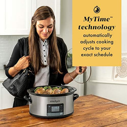 Crock-Pot MyTime 6 Quart Programmable Slow Cooker S08V