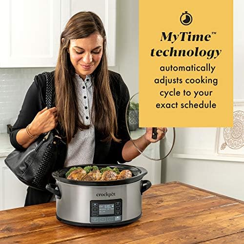 Crock-Pot MyTime 6 Quart Programmable Slow Cooker S08V