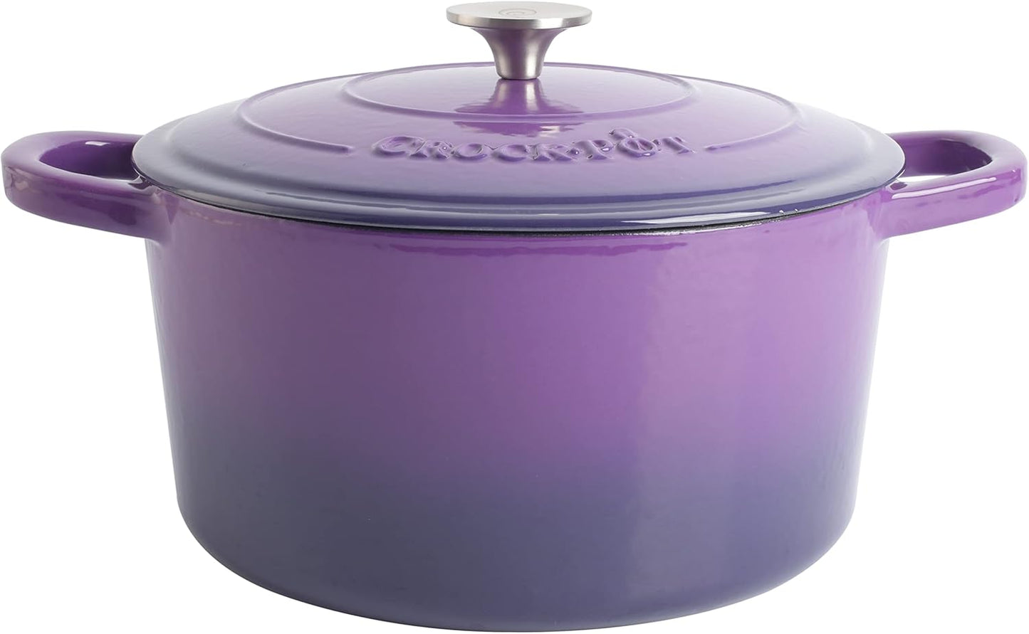 Crock-Pot 3 Quart Enameled Cast Iron Dutch Oven – Aqua S02R