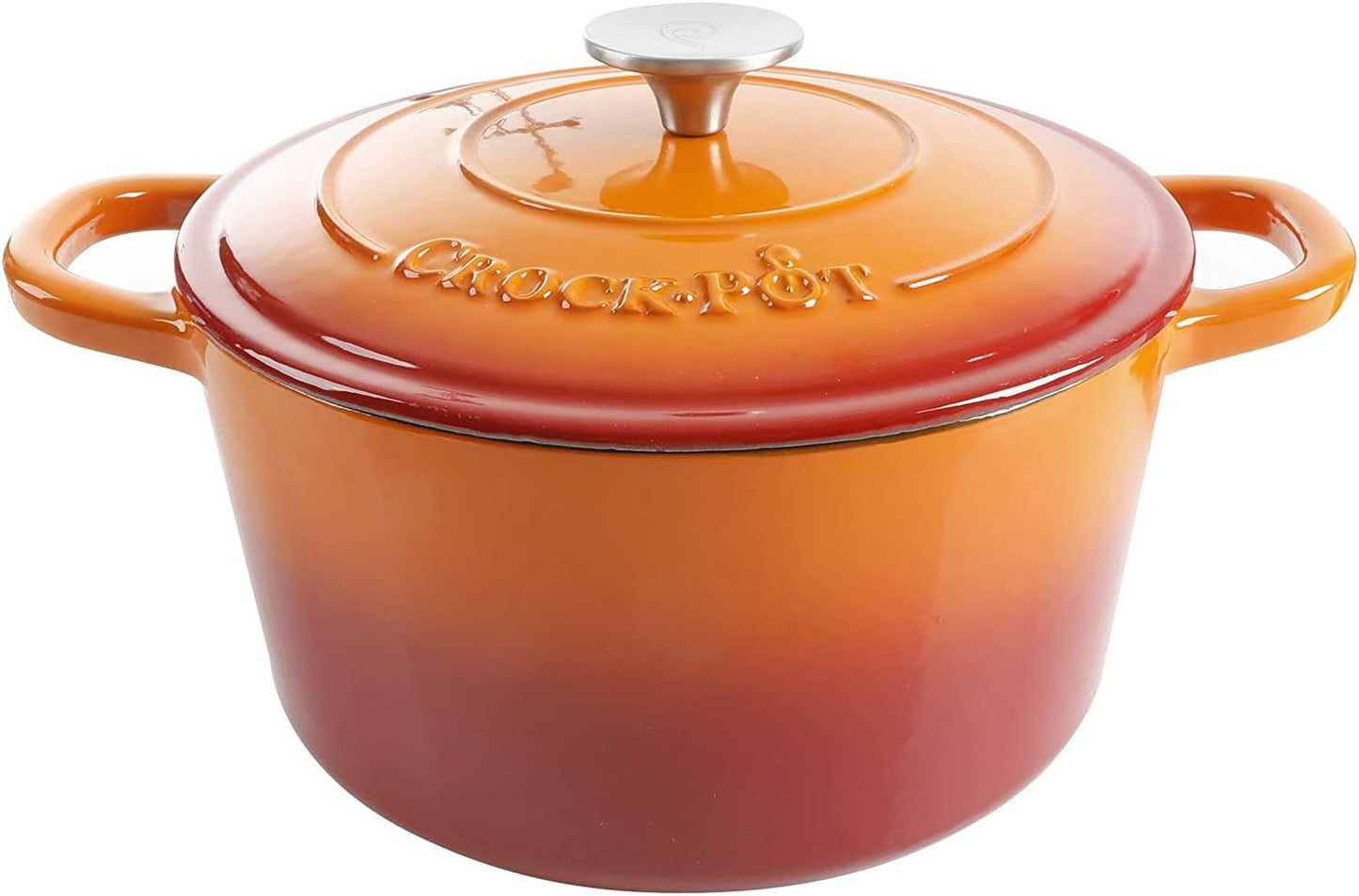 Crock-Pot 3 Quart Enameled Cast Iron Dutch Oven – Aqua S02R
