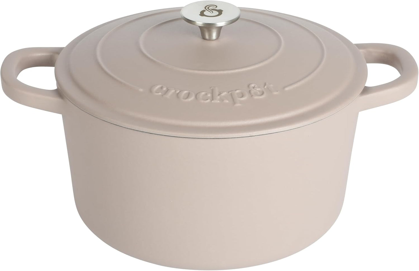 Crock-Pot 3 Quart Enameled Cast Iron Dutch Oven – Aqua S02R