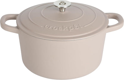 Crock-Pot 3 Quart Enameled Cast Iron Dutch Oven – Aqua S02R