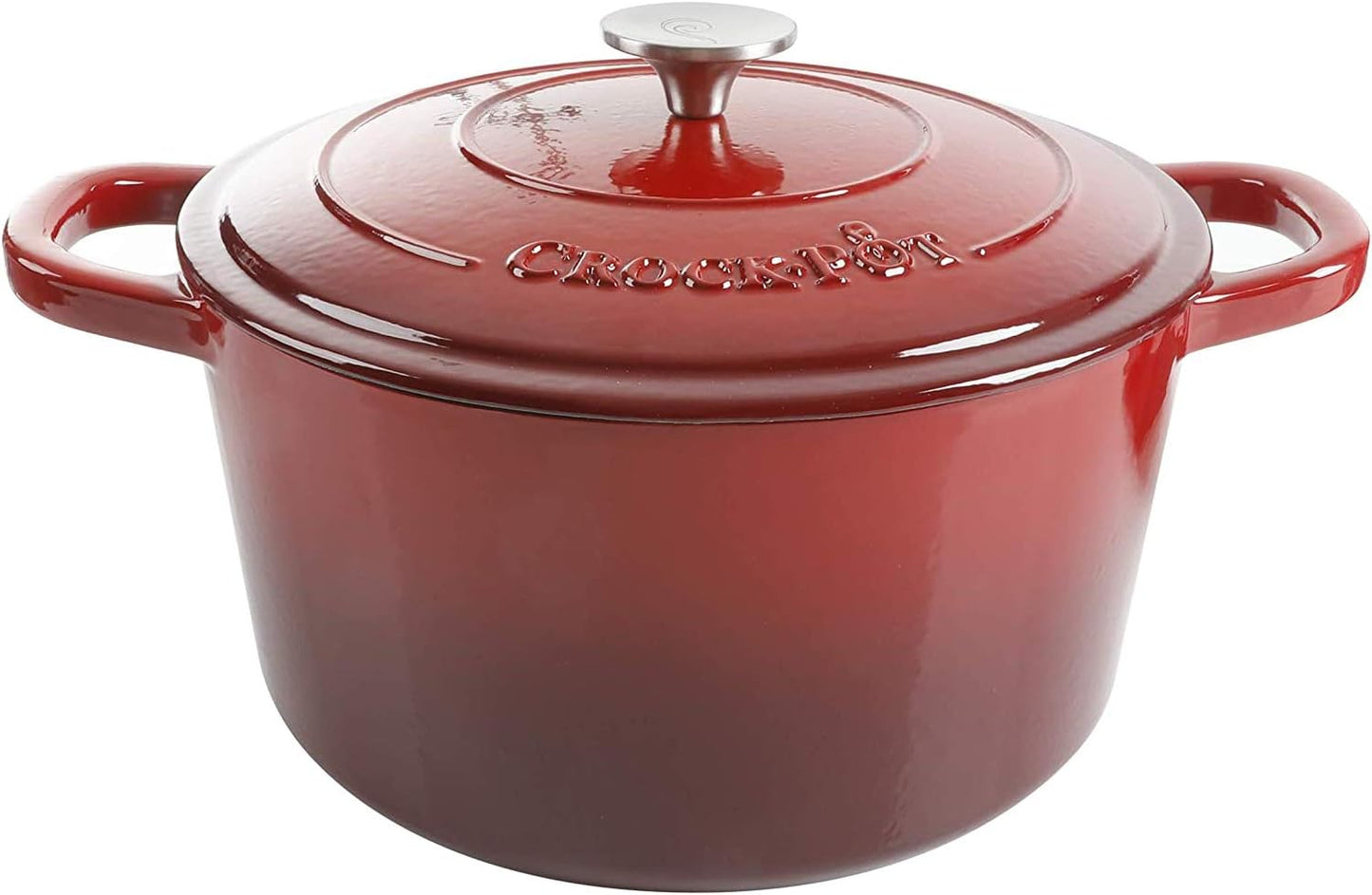 Crock-Pot 3 Quart Enameled Cast Iron Dutch Oven – Aqua S02R