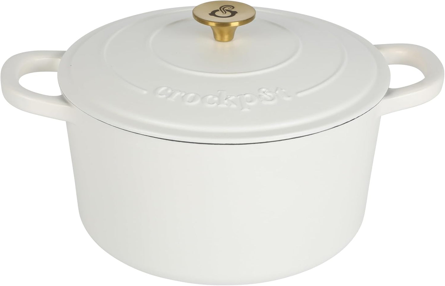 Crock-Pot 3 Quart Enameled Cast Iron Dutch Oven – Aqua S02R