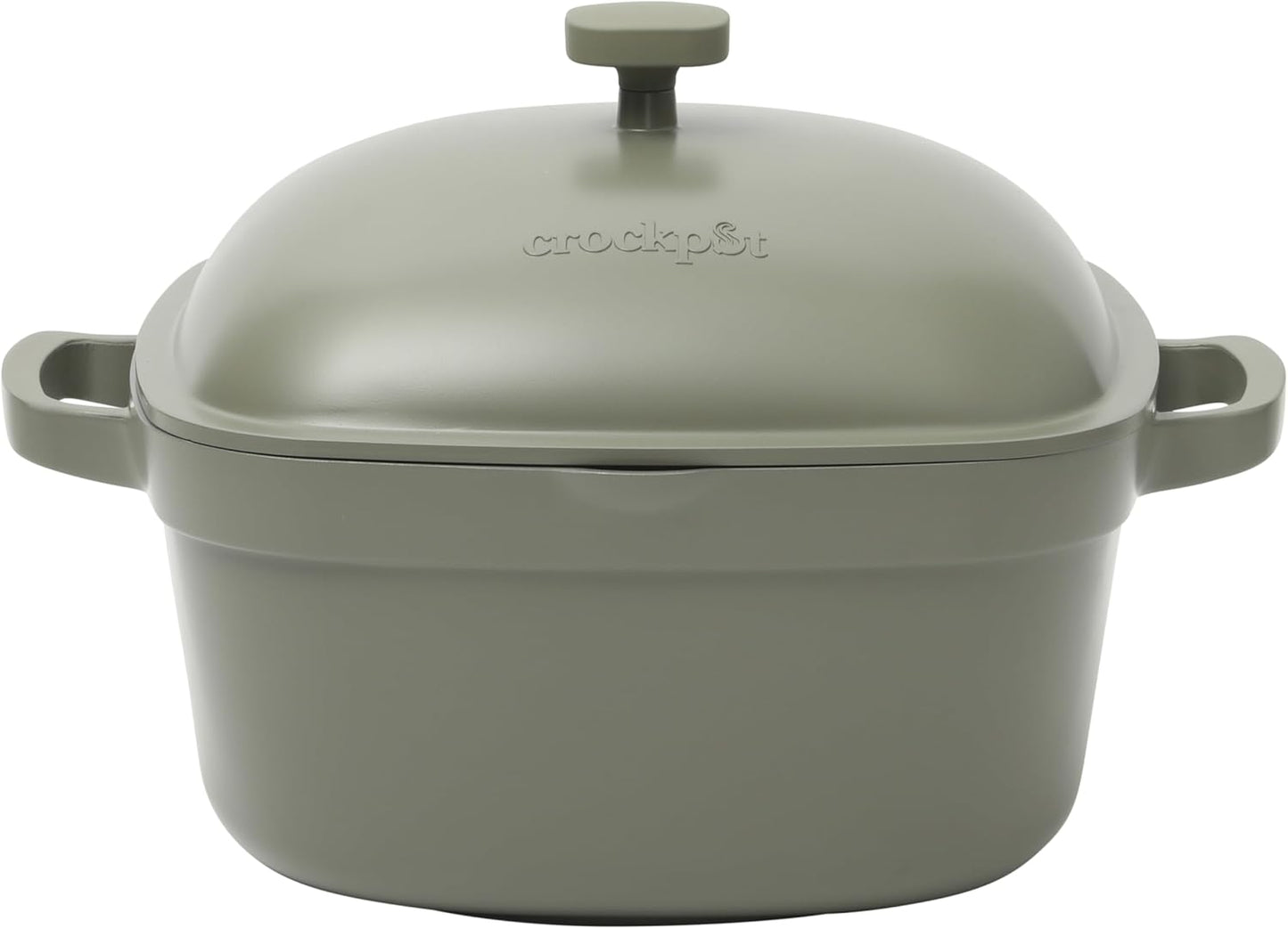 Crock-Pot 3 Quart Enameled Cast Iron Dutch Oven – Aqua S02R